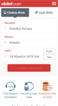Mobile Screenshot of obilet.com