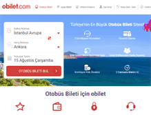 Tablet Screenshot of obilet.com